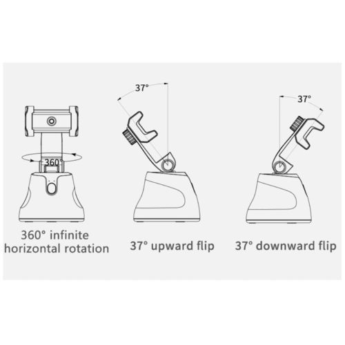 Revolving Follow Me Auto Selfie Holder