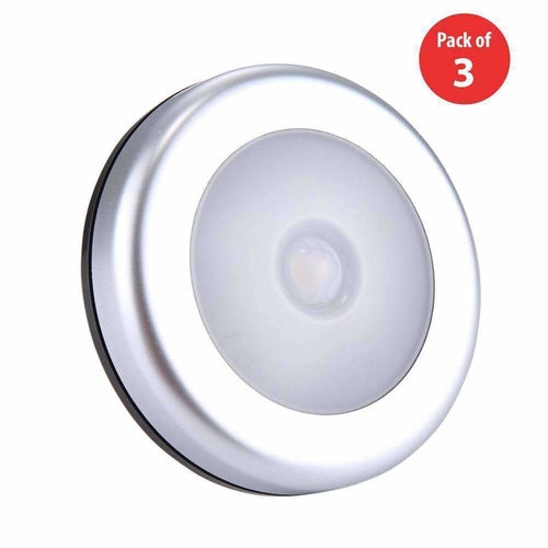 AMZER Motion Sensor Light Control White LED Night Light 6 LEDs Mini