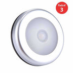 AMZER Motion Sensor Light Control White LED Night Light 6 LEDs Mini