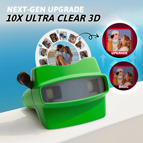 Custom 3D Viewfinder and Reel 10x Ultra-Clear 3D Upgraded Version