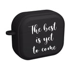 Custom Text HDX Black Case Cover for Apple AirPods Gen 1, 2, 3 & Pro