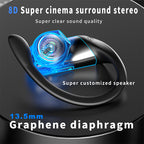 Led Display Wireless Headphones TWS Stereo Earbuds