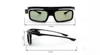 3D Glass for DLP 3D Projector UFO U50 P12 R19 DLP-Link Active Shutter