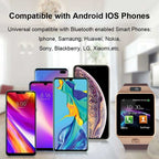 Bluetooth android smart watch with Camera Clock SIM TF Slot smartwatch